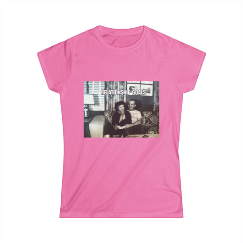 Relationship Goals Mona and Earl Vintage Graphic Shirt Women's Softstyle Tee