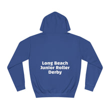 Load image into Gallery viewer, Unisex Sickening Syren Long Beach Junior Roller Derby Hoodie