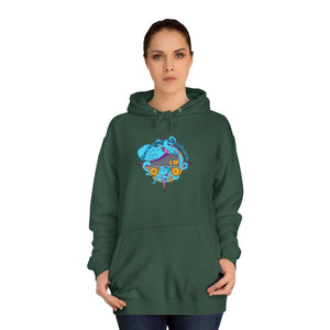 Unisex Maritime Mashers Long Beach Junior Roller Derby Hoodie