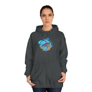 Unisex Maritime Mashers Long Beach Junior Roller Derby Hoodie