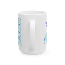 Load image into Gallery viewer, Hand Drawn Long BeachDistrict 2 Ceramic Mug, (11oz, 15oz)