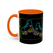 Load image into Gallery viewer, Neon Rolla Skate Coffee Mug - Black Accent 11oz