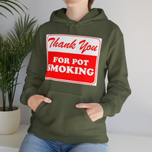 Load image into Gallery viewer, Thank You For Pot Smoking Unisex Heavy Blend™ Hooded Sweatshirt
