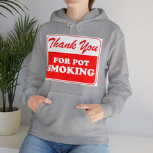 Load image into Gallery viewer, Thank You For Pot Smoking Unisex Heavy Blend™ Hooded Sweatshirt