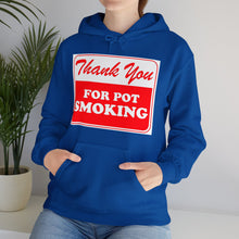 Load image into Gallery viewer, Thank You For Pot Smoking Unisex Heavy Blend™ Hooded Sweatshirt