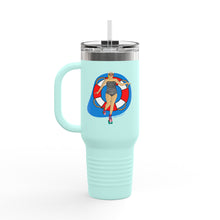 Load image into Gallery viewer, Retro Roller Poolside Insulated Travel Mug - 40oz