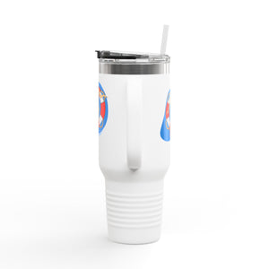 Retro Roller Poolside Insulated Travel Mug - 40oz