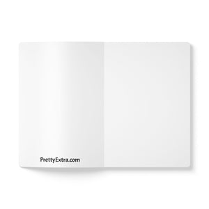 Life isn't perfect but, your dress can be Softcover Journal - Vintage Prom Photo