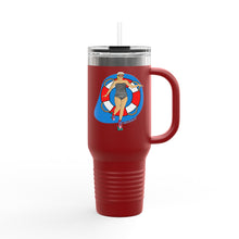 Load image into Gallery viewer, Retro Roller Poolside Insulated Travel Mug - 40oz