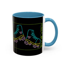 Load image into Gallery viewer, Neon Rolla Skate Coffee Mug - Black Accent 11oz
