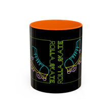 Load image into Gallery viewer, Neon Rolla Skate Coffee Mug - Black Accent 11oz