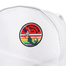 Load image into Gallery viewer, PRIDE Sickening Syren Mermaid Roller Derby Iron-On Patch