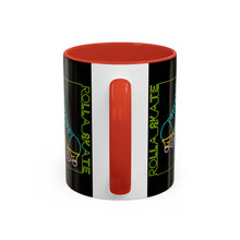 Load image into Gallery viewer, Neon Rolla Skate Coffee Mug - Black Accent 11oz