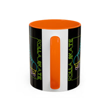 Load image into Gallery viewer, Neon Rolla Skate Coffee Mug - Black Accent 11oz