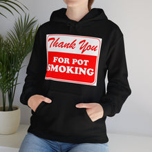 Load image into Gallery viewer, Thank You For Pot Smoking Unisex Heavy Blend™ Hooded Sweatshirt