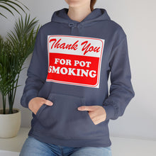 Load image into Gallery viewer, Thank You For Pot Smoking Unisex Heavy Blend™ Hooded Sweatshirt