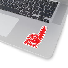 Load image into Gallery viewer, #1 See You Next Tuesday Foam Finger Kiss-Cut Stickers