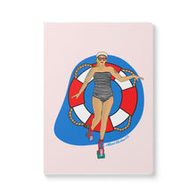Load image into Gallery viewer, Retro Roller Girl Softcover Journal