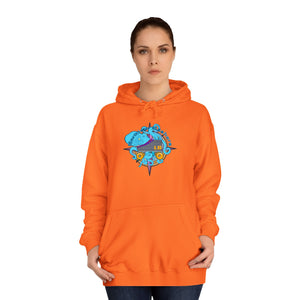 Unisex Maritime Mashers Long Beach Junior Roller Derby Hoodie