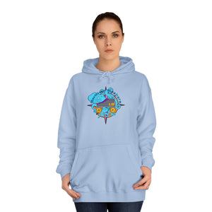 Unisex Maritime Mashers Long Beach Junior Roller Derby Hoodie