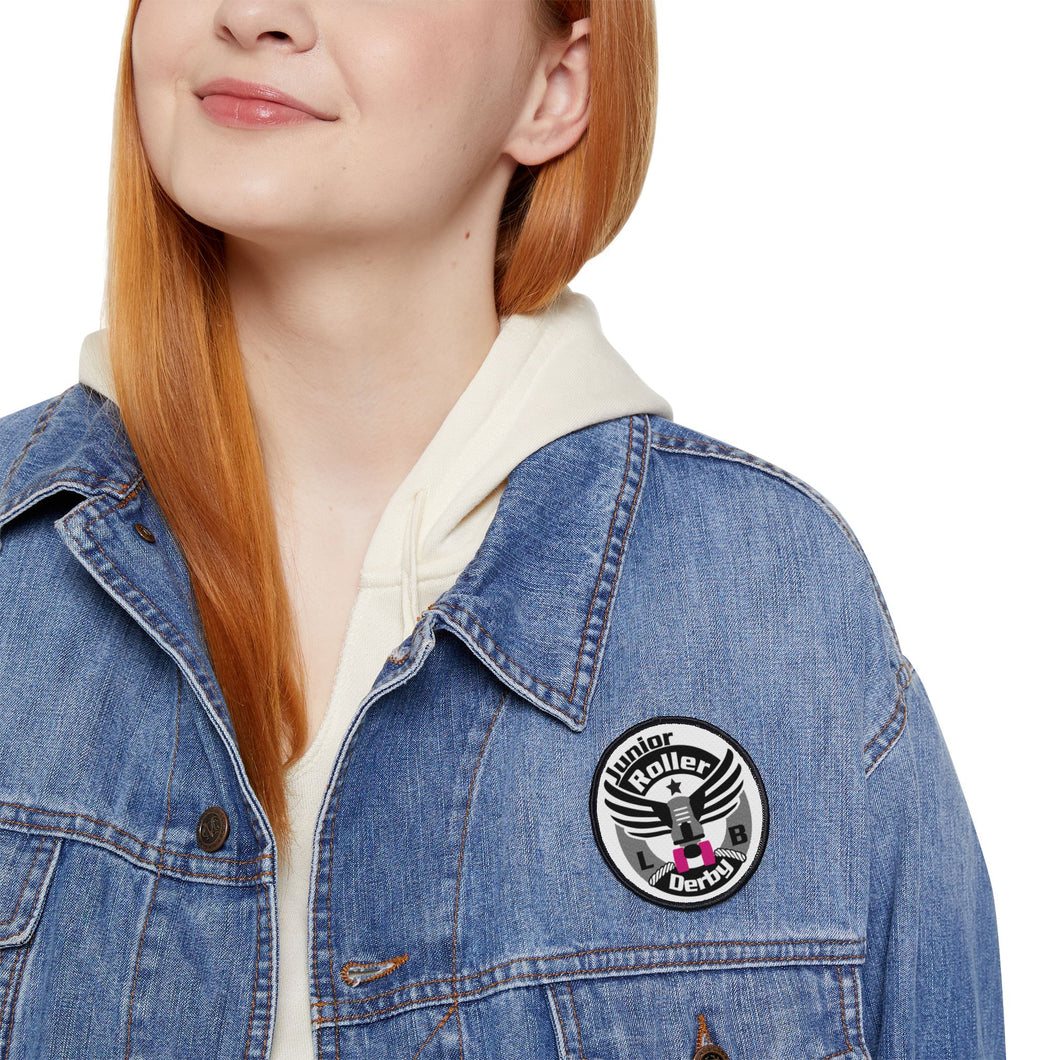 Junior Roller Derby Iron-On Patch