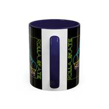 Load image into Gallery viewer, Neon Rolla Skate Coffee Mug - Black Accent 11oz