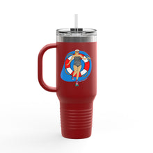 Load image into Gallery viewer, Retro Roller Poolside Insulated Travel Mug - 40oz