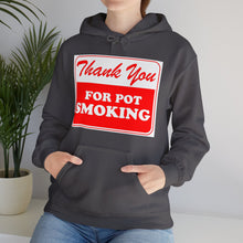 Load image into Gallery viewer, Thank You For Pot Smoking Unisex Heavy Blend™ Hooded Sweatshirt