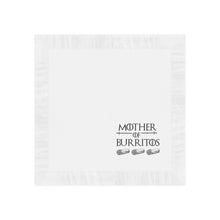 Load image into Gallery viewer, Mother of Burritos White Coined Napkins