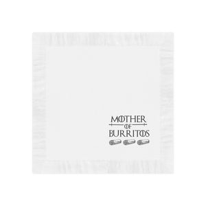 Mother of Burritos White Coined Napkins