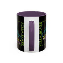 Load image into Gallery viewer, Neon Rolla Skate Coffee Mug - Black Accent 11oz