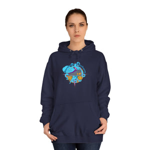 Unisex Maritime Mashers Long Beach Junior Roller Derby Hoodie