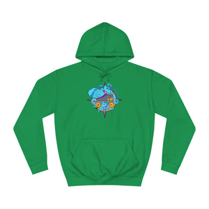 Unisex Maritime Mashers Long Beach Junior Roller Derby Hoodie