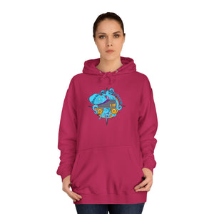 Unisex Maritime Mashers Long Beach Junior Roller Derby Hoodie