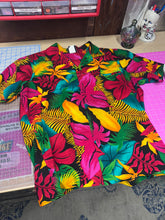 Load image into Gallery viewer, One-of-a-Kind Tropical Ruffle Collar Hand Sew