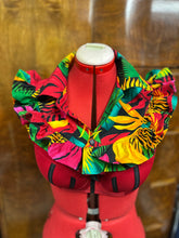 Load image into Gallery viewer, One-of-a-Kind Tropical Ruffle Collar Hand Sew
