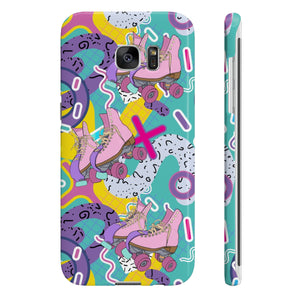 Vivid Roller Skate Slim Phone Case