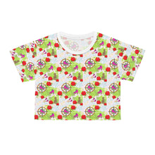 Load image into Gallery viewer, Skate Compass Women&#39;s Crop Tee