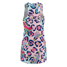 Load image into Gallery viewer, Wild About the 80&#39;s Roller Skate Racerback Dress