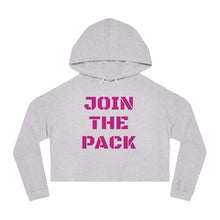 Load image into Gallery viewer, Unisex Join The Pack Cropped Hooded Sweatshirt