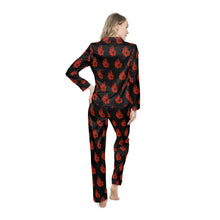 Load image into Gallery viewer, Women&#39;s Satin Heart Pajamas