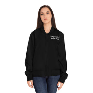 Women's Long Beach Jr Roller Derby Bomber Jacket