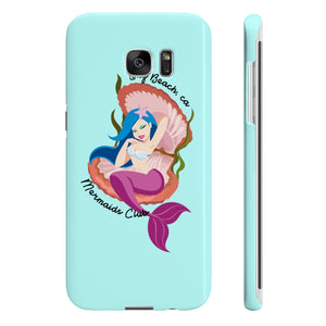 Long Beach Mermaids Club Slim Phone Case