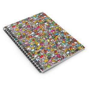 Interesting Things Spiral Notebook