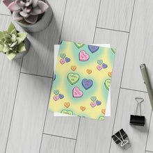 Load image into Gallery viewer, Thrill Me Candy Hearts Greeting Card Bundles (envelopes included)