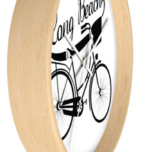 Load image into Gallery viewer, Long Beach Bicycle Wall clock