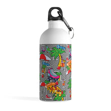 Load image into Gallery viewer, Roller Skate Pizza Party Stainless Steel Water Bottle