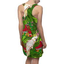 Load image into Gallery viewer, Jungle Skate Parrot Racerback Dress