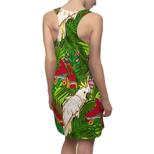 Jungle Skate Parrot Racerback Dress