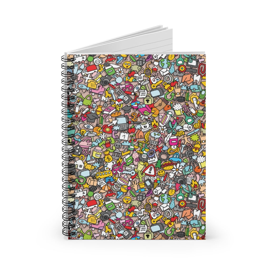 Interesting Things Spiral Notebook